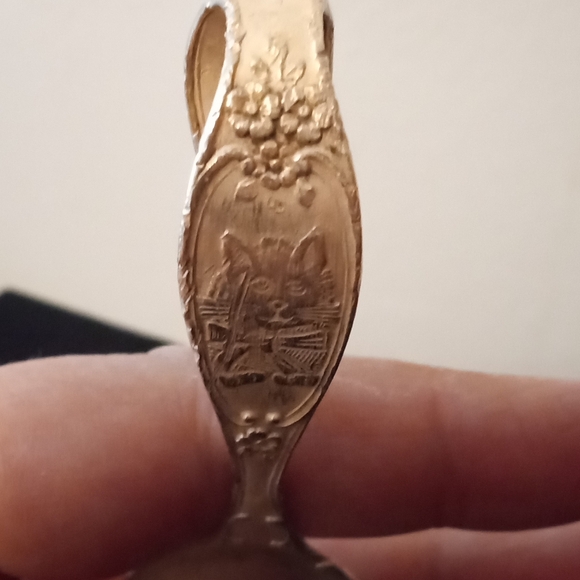 RARE Antique Sterling Silver Spoon - Picture 9 of 12